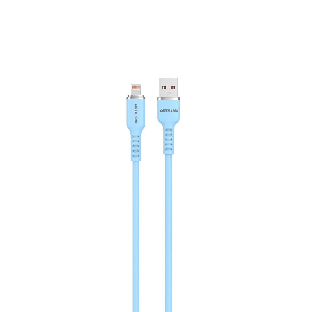 Green Lion USB-A to Lightning Silicone Cable Green Lion USB-A to Lightning Silicone Cable